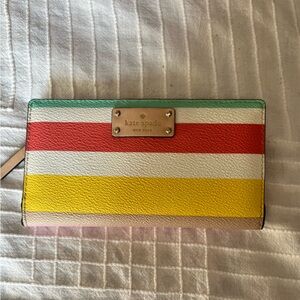 Kate Spade Colorful Stripe Wallet